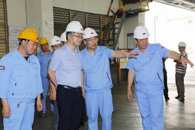 市國(guó)資委黨委書記、主任常涌濤到萬(wàn)基控股集團(tuán)調(diào)研指導(dǎo)工作